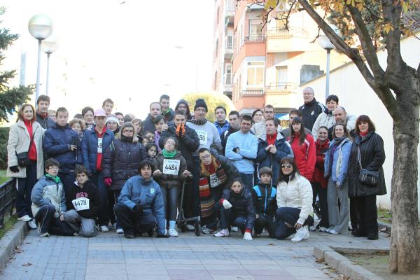 Participantes y voluntarios san silvestre 2011